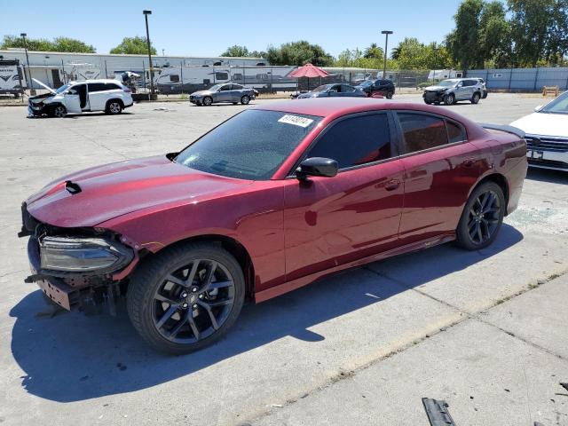 2C3CDXHG1MH608952 - 2021 DODGE CHARGER GT RED photo 1