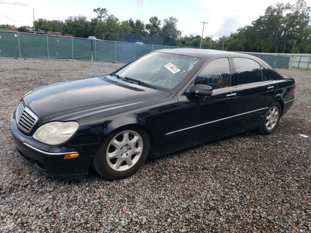 WDBNG70J52A312426 - 2002 MERCEDES-BENZ S 430 BLACK photo 1