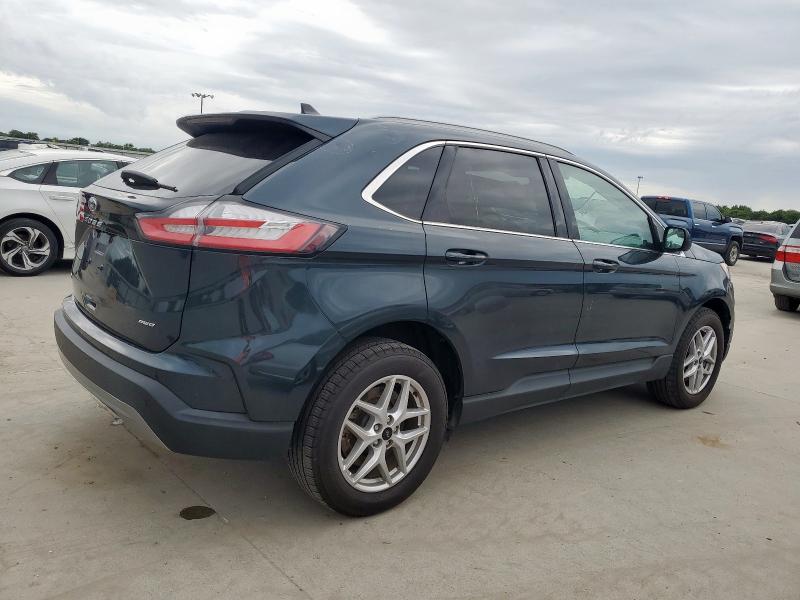 2FMPK4J98RBA16211 - 2024 FORD EDGE SEL BLUE photo 3