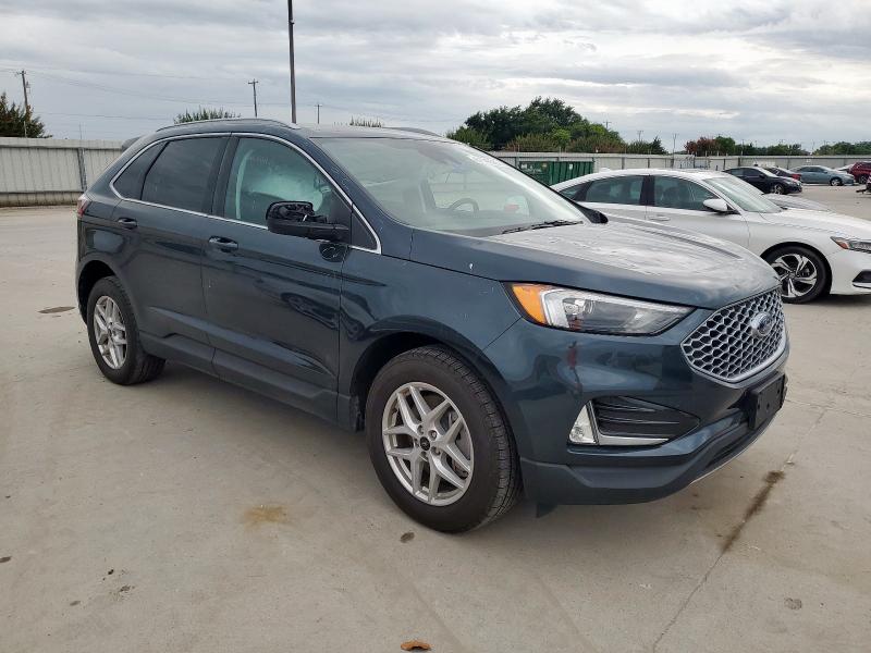 2FMPK4J98RBA16211 - 2024 FORD EDGE SEL BLUE photo 4