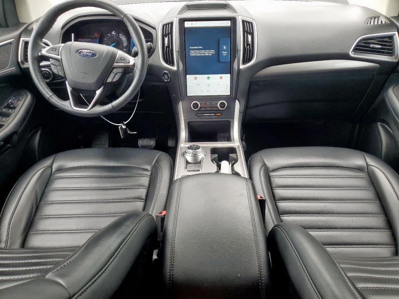 2FMPK4J98RBA16211 - 2024 FORD EDGE SEL BLUE photo 8