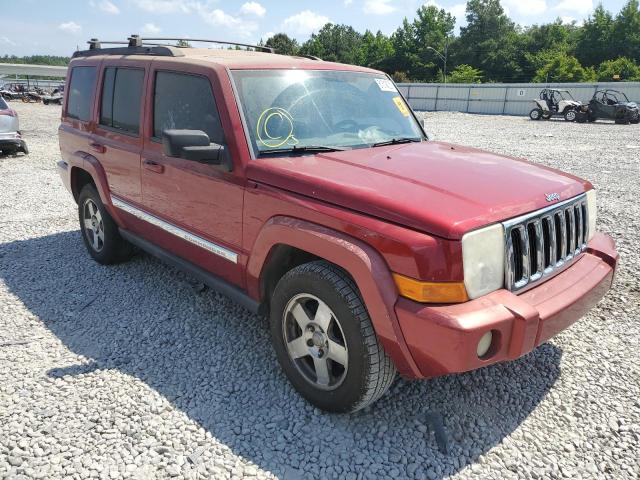 1J4RH4GKXAC109669 - 2010 JEEP COMMANDER SPORT ბურგუნდია ფოტო 1
