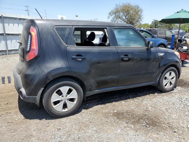 KNDJN2A29E7739108 - 2014 KIA SOUL BLACK photo 3