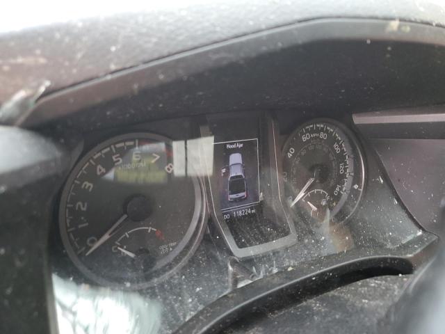 5TFDZ5BN7HX023744 - 2017 TOYOTA TACOMA DOUBLE CAB ვერცხლისფერი ფოტო 9