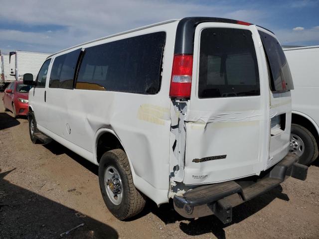 1GAZGPFG8K1256313 - 2019 CHEVROLET EXPRESS G3 LT WHITE photo 2