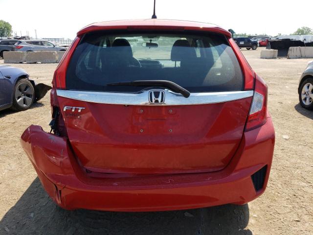 3HGGK5G81FM764917 - 2015 HONDA FIT EX RED photo 6