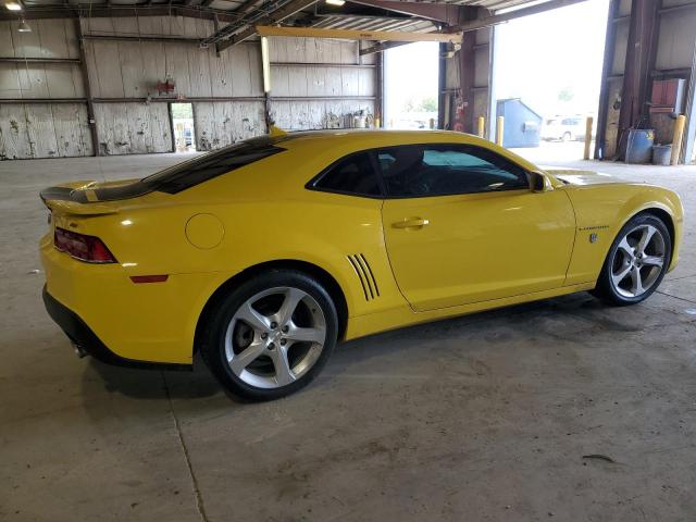 2G1FD1E32F9228290 - 2015 CHEVROLET CAMARO LT YELLOW photo 3