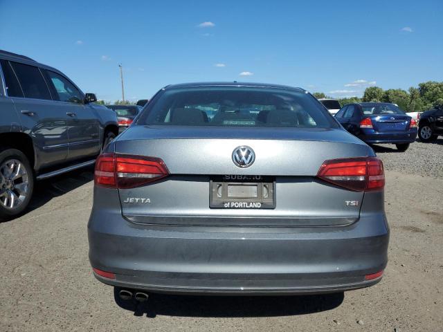 3VW2B7AJ8HM274345 - 2017 VOLKSWAGEN JETTA S GRAY photo 6