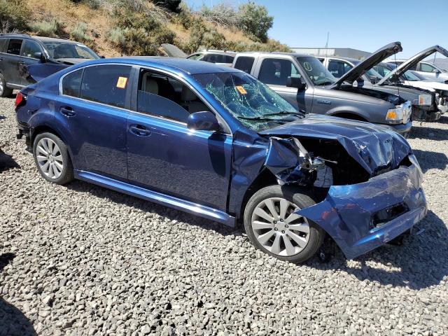 4S3BMBK66B3225261 - 2011 SUBARU LEGACY 2.5I LIMITED BLUE photo 4