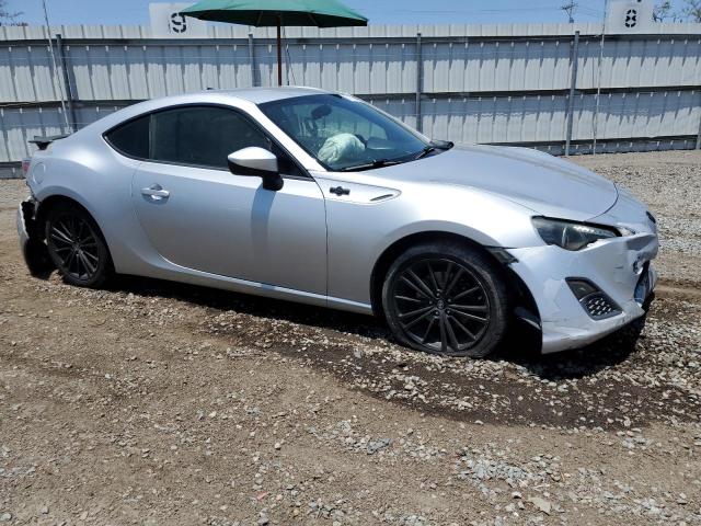 JF1ZNAA14D2707253 - 2013 TOYOTA SCION FR-S 银色 照片 4