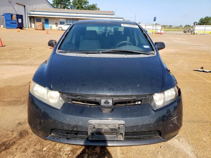 1HGFA16817L095558 - 2007 HONDA CIVIC EX BLACK photo 5