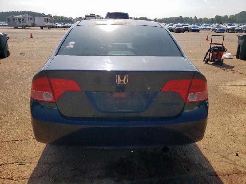 1HGFA16817L095558 - 2007 HONDA CIVIC EX BLACK photo 6