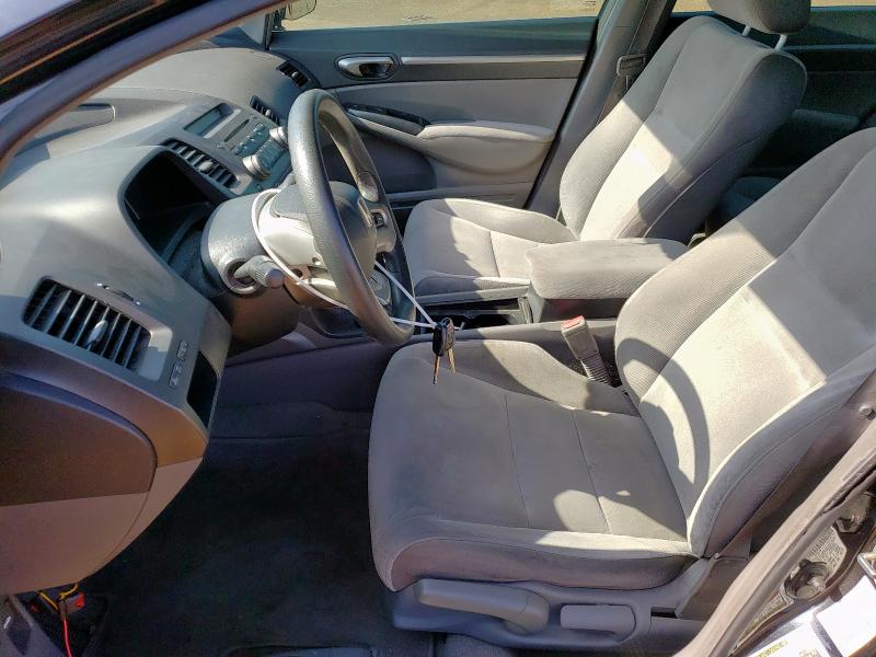 1HGFA16817L095558 - 2007 HONDA CIVIC EX BLACK photo 7