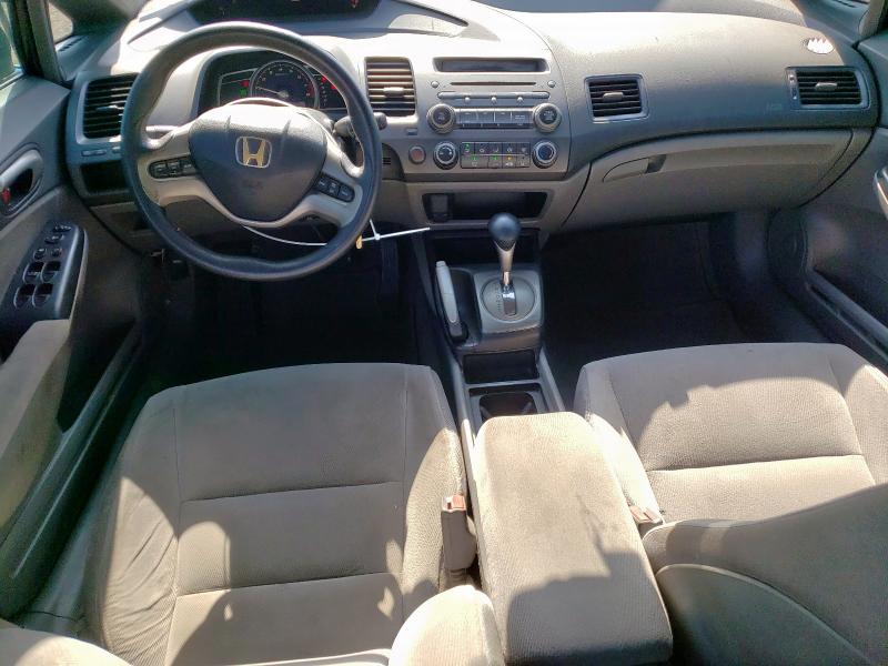 1HGFA16817L095558 - 2007 HONDA CIVIC EX BLACK photo 8