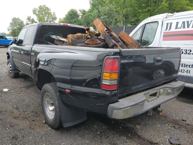 1GCJK39111E241050 - 2001 CHEVROLET SILVERADO K3500 BLACK photo 2