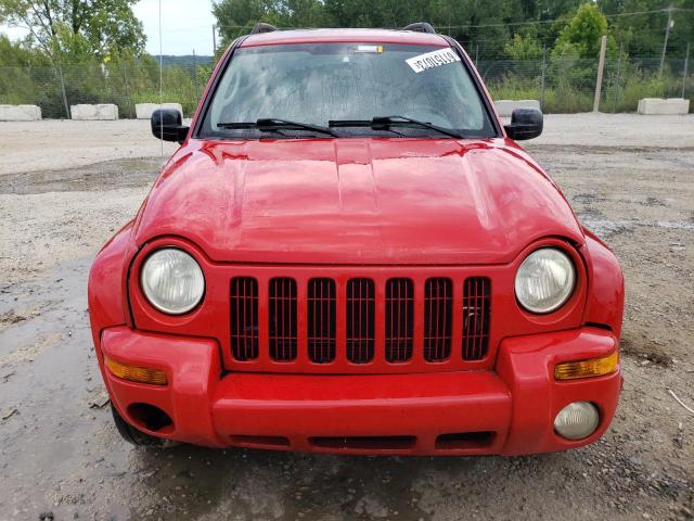 1J4GL58K74W126295 - 2004 JEEP LIBERTY LIMITED RED photo 5