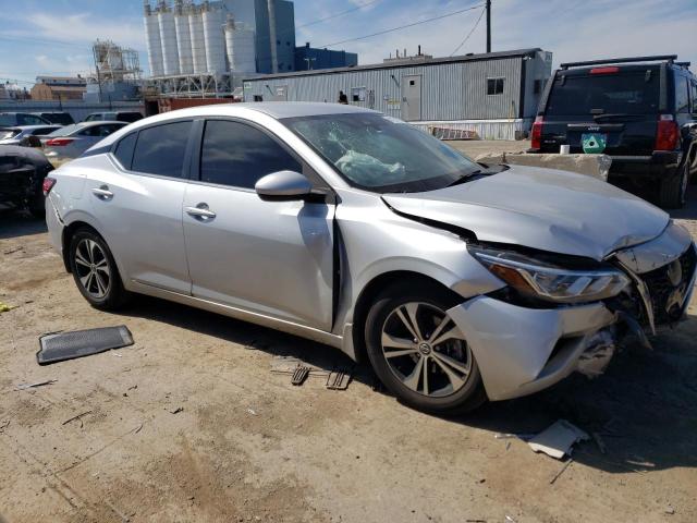 3N1AB8CV8NY234309 - 2022 NISSAN SENTRA SV SILVER photo 4