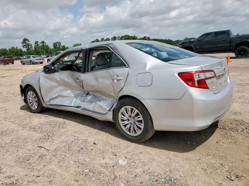 4T4BF1FK2ER436601 - 2014 TOYOTA CAMRY L SILVER photo 2