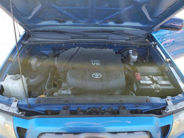 5TEUU4EN2AZ683239 - 2010 TOYOTA TACOMA ACCESS CAB ლურჯი ფოტო 11