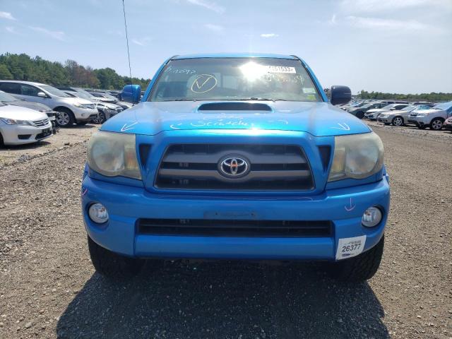 5TEUU4EN2AZ683239 - 2010 TOYOTA TACOMA ACCESS CAB ლურჯი ფოტო 5