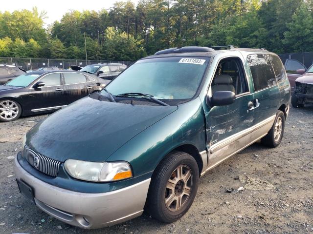 4M2ZV14T12DJ12685 - 2002 MERCURY VILLAGER ESTATE GREEN photo 1