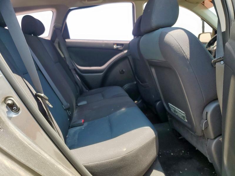 2T1KR32E48C712487 - 2008 TOYOTA COROLLA MA XR GRAY photo 10