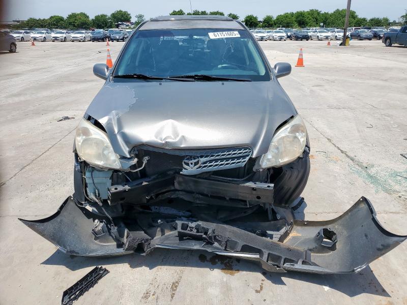 2T1KR32E48C712487 - 2008 TOYOTA COROLLA MA XR GRAY photo 5