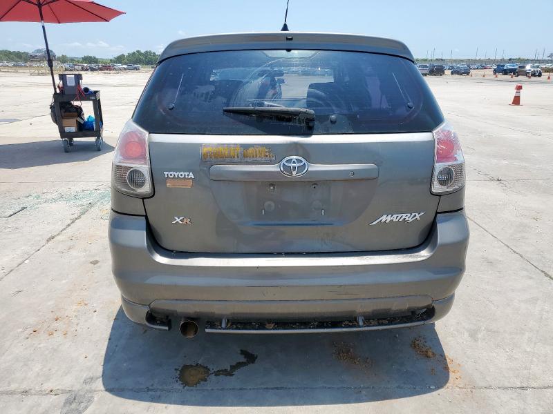 2T1KR32E48C712487 - 2008 TOYOTA COROLLA MA XR GRAY photo 6