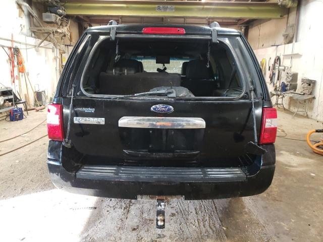 1FMFU16578LA31596 - 2008 FORD EXPEDITION XLT BLACK photo 6