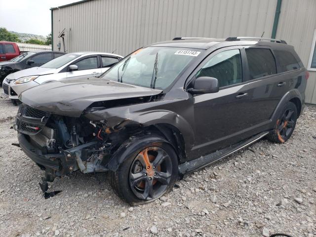 3C4PDCGG4JT378897 - 2018 DODGE JOURNEY CROSSROAD GRAY photo 1