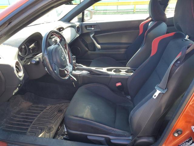JF1ZNAA19G8702289 - 2016 TOYOTA SCION FR-S ნარინჯისფერი ფოტო 7