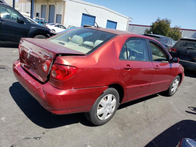 1NXBR32EX7Z825437 - 2007 TOYOTA COROLLA CE RED photo 3