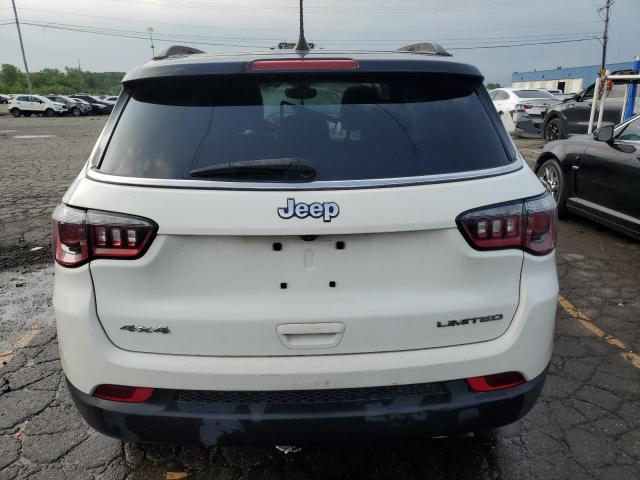 3C4NJDCB2KT843212 - 2019 JEEP COMPASS LIMITED Biały zdjęcie 6