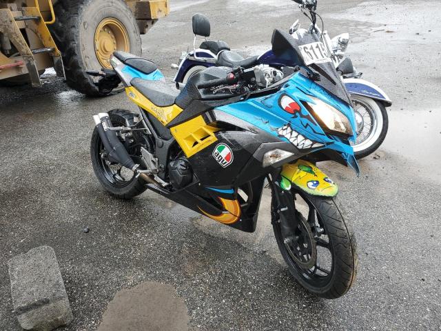 JKAEX8A11GDA28607 - 2016 KAWASAKI EX300 A BLUE photo 1