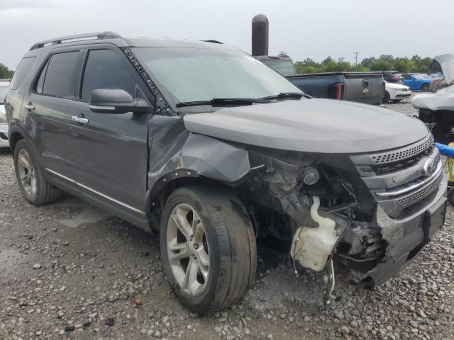 1FM5K7F87FGA15175 - 2015 FORD EXPLORER LIMITED Մոխրագույն լուսանկար 4
