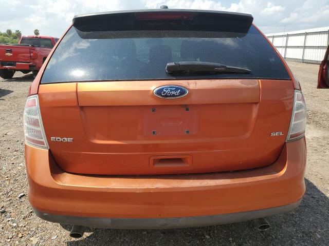 2FMDK38C88BB28407 - 2008 FORD EDGE SEL ORANGE photo 6