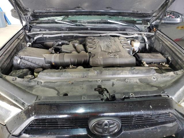 JTEZU5JR0J5186743 - 2018 TOYOTA 4RUNNER SR5 أسود صورة 12