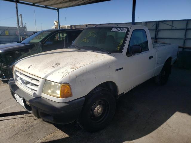 1FTYR10D63PB75396 - 2003 FORD RANGER WHITE photo 2