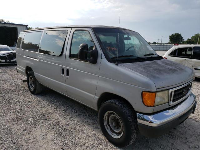 1FBSS31P25HA83489 - 2005 FORD ECONOLINE E350 SUPER DUTY WAGON SILVER photo 4