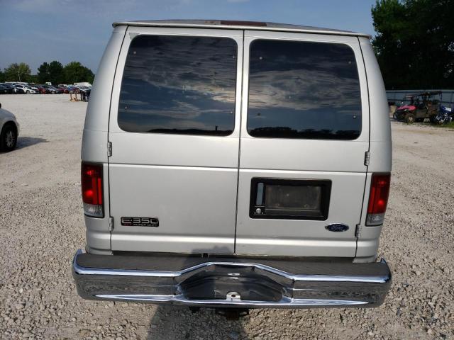 1FBSS31P25HA83489 - 2005 FORD ECONOLINE E350 SUPER DUTY WAGON SILVER photo 6