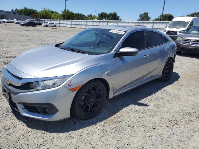 19XFC1F70GE213883 - 2016 HONDA CIVIC EXL ვერცხლისფერი ფოტო 1