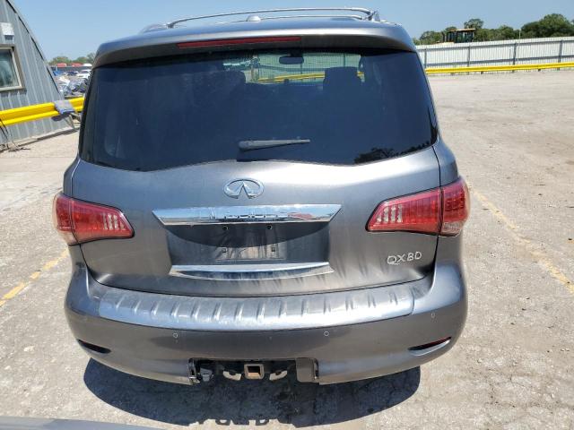 JN8AZ2NE3F9084592 - 2015 INFINITI QX80 GRAY photo 6