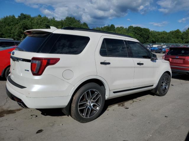 1FM5K8GT2GGC38377 - 2016 FORD EXPLORER SPORT WHITE photo 3