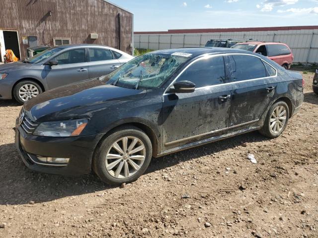 1VWCP7A38DC120169 - 2013 VOLKSWAGEN PASSAT SEL BLACK photo 1