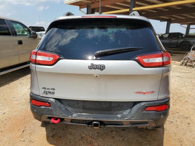 1C4PJMBSXFW633841 - 2015 JEEP CHEROKEE TRAILHAWK GRAY photo 6