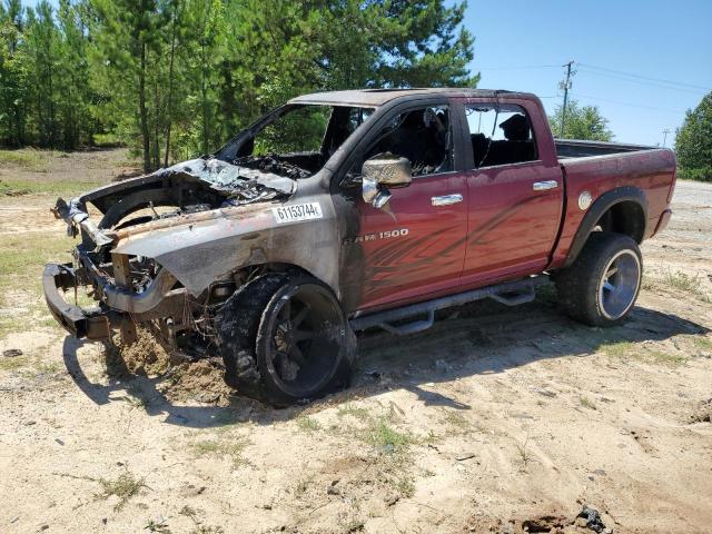 1C6RD7MT5CS108543 - 2012 DODGE RAM 1500 SPORT BURGUNDY photo 1