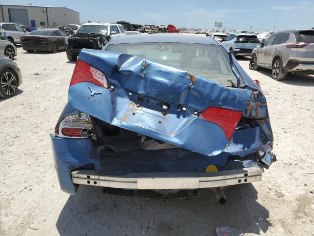 1HGFA16896L021531 - 2006 HONDA CIVIC EX BLUE photo 6