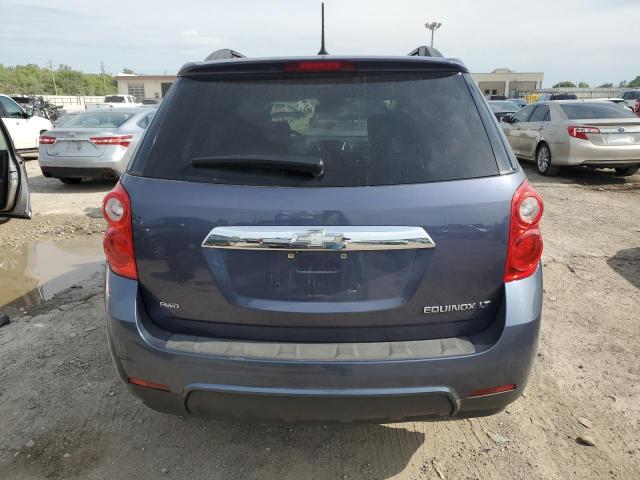 2GNFLEEK4D6385477 - 2013 CHEVROLET EQUINOX LT BLUE photo 6