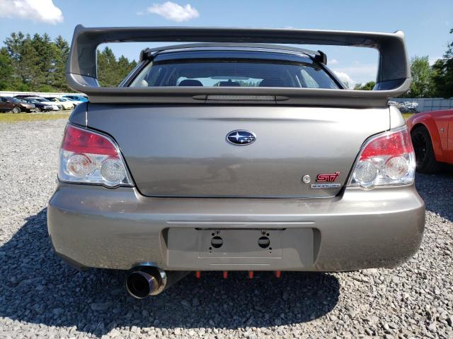 JF1GD70636L501347 - 2006 SUBARU IMPREZA WRX STI GRAY photo 6