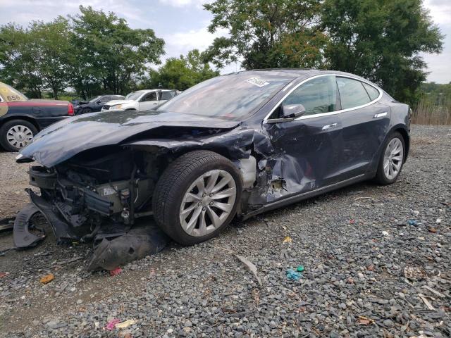 5YJSA1E21JF273862 - 2018 TESLA MODEL S Մոխրագույն լուսանկար 1